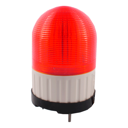 Проблесковый маячок SL100B-220-R, красный, 220В