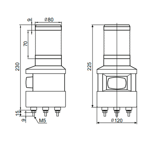 SFL100B-024-R Светосигнальный маячок